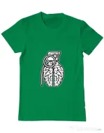Tricou ADLER barbat Grenade Brain Verde mediu