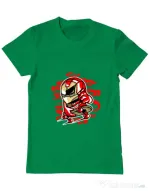Tricou ADLER barbat Iron Skate Verde mediu