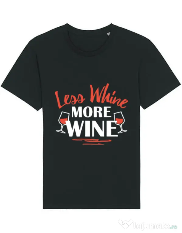 Tricou STANLEY STELLA barbat More wine Negru