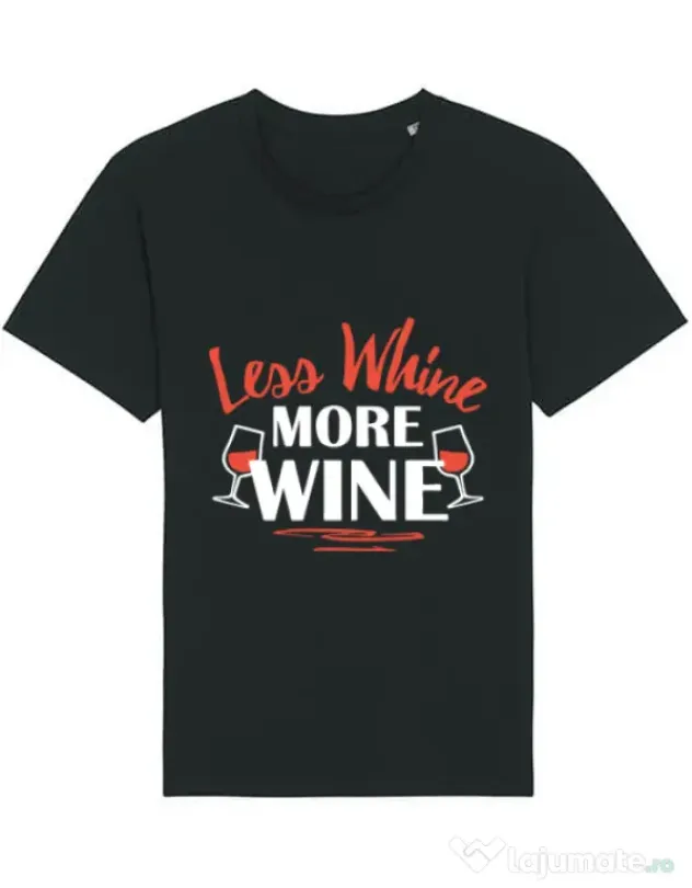Tricou STANLEY STELLA barbat More wine Negru