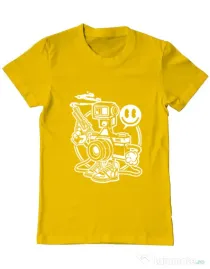 Tricou ADLER barbat Shooter Galben