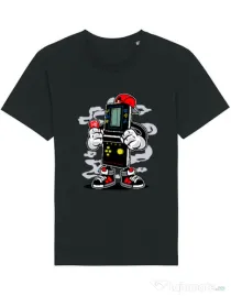 Tricou STANLEY STELLA barbat Brick Gamers Negru