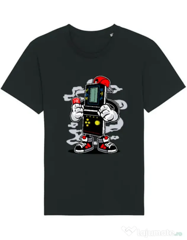 Tricou STANLEY STELLA barbat Brick Gamers Negru