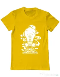 Tricou ADLER barbat Light Boy Galben
