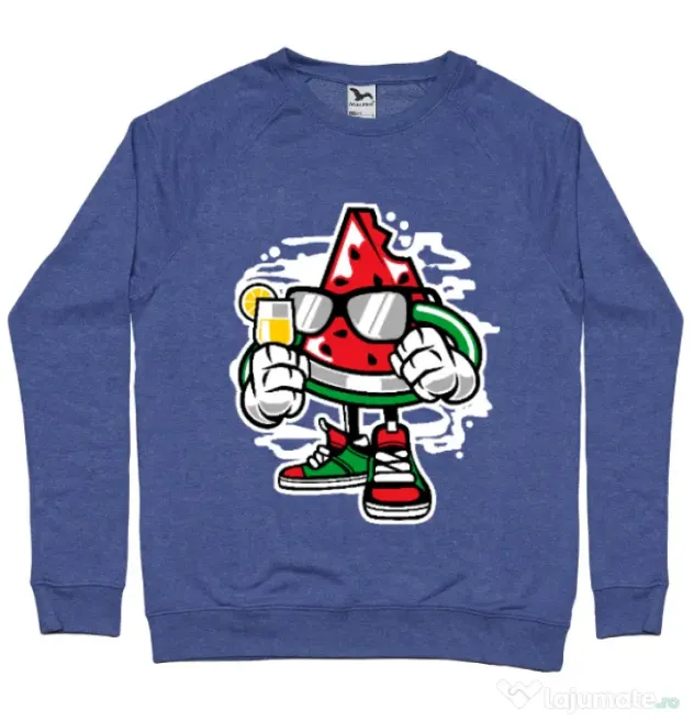 Bluza ADLER barbat Stay Fresh Albastru melanj