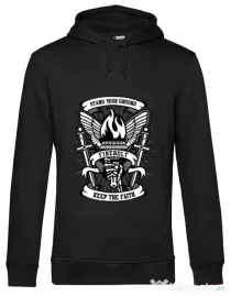 Hoodie barbat cu gluga Torch Negru