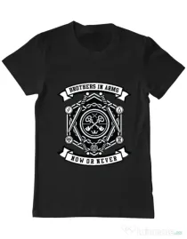 Tricou ADLER barbat Keys Negru