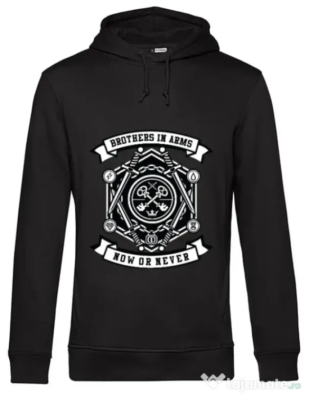 Hoodie barbat cu gluga Keys Negru