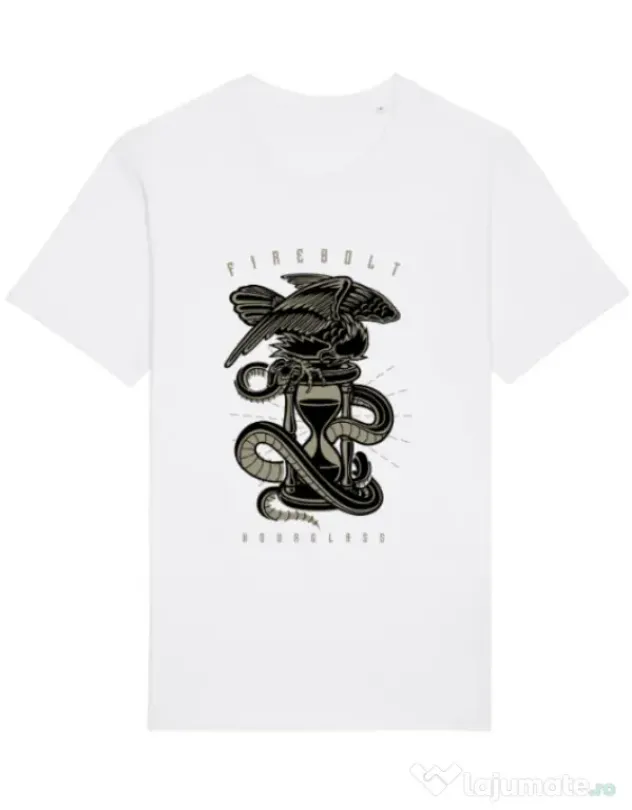 Tricou STANLEY STELLA barbat Hourglass Alb