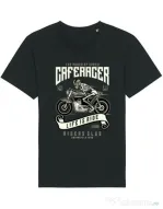 Tricou STANLEY STELLA barbat Speed of Caferacer Negru