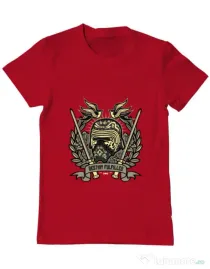Tricou ADLER barbat Destiny Fulfilled Rosu
