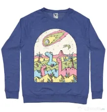 Bluza ADLER barbat Asteroid Albastru melanj