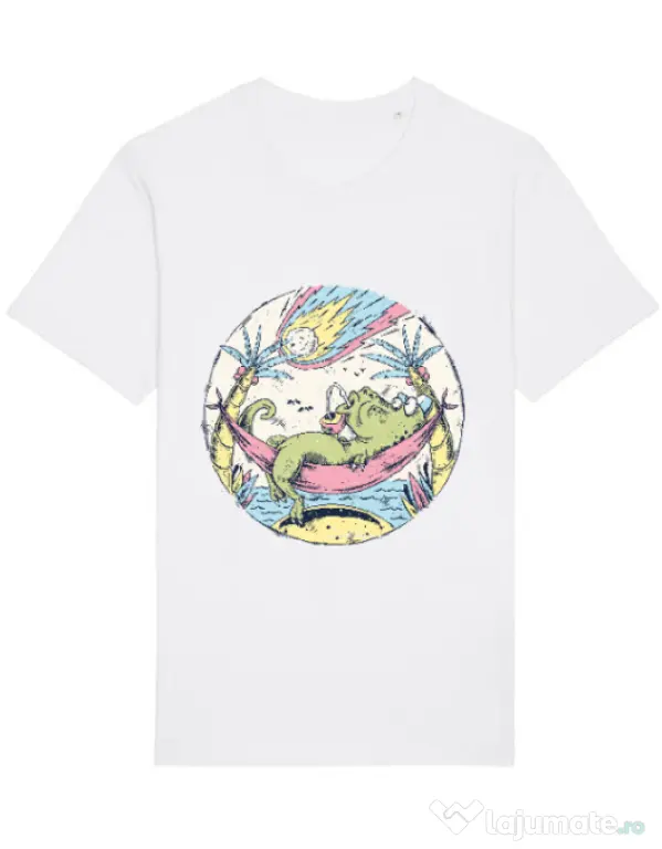 Tricou STANLEY STELLA barbat Asteroid Day Alb