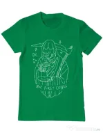 Tricou ADLER barbat OK But First Coffee Verde mediu