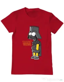 Tricou ADLER barbat Bart Vader Rosu