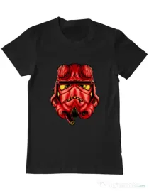 Tricou ADLER barbat Helltrooperboy Negru