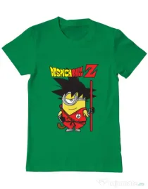 Tricou ADLER barbat Despicaball Z Son Goku Verde mediu