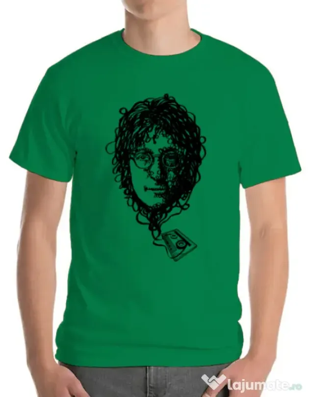 Tricou ADLER barbat Imagine Cassette Verde mediu