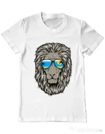 Tricou ADLER barbat King of Summer Alb