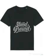 Tricou STANLEY STELLA barbat Stand Your Ground Negru