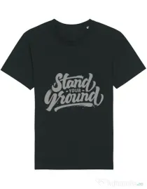 Tricou STANLEY STELLA barbat Stand Your Ground Negru