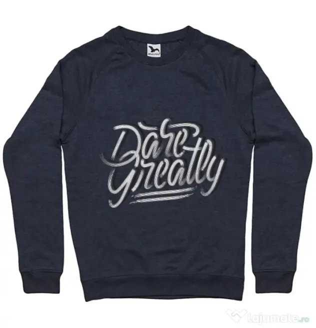 Bluza ADLER barbat Dare Greatly Denim inchis