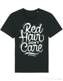 Tricou STANLEY STELLA barbat Red Hair Dont Care Negru