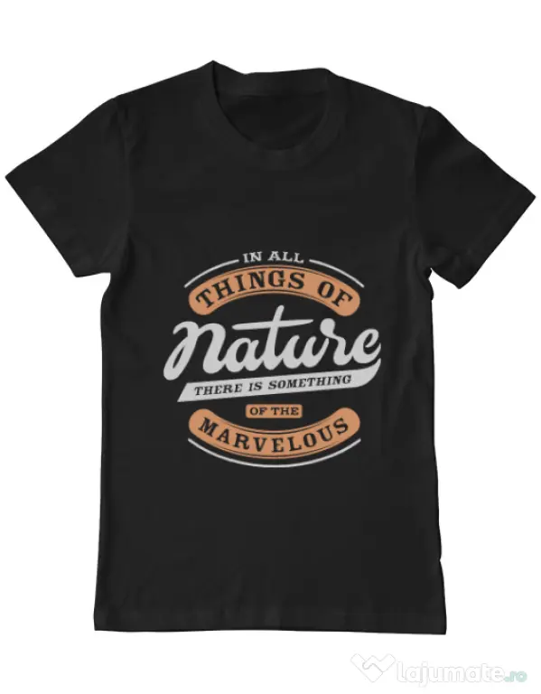 Tricou ADLER barbat Nature Negru