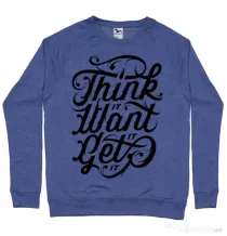 Bluza ADLER barbat Think it Albastru melanj