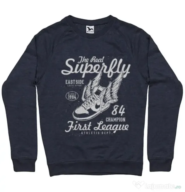 Bluza ADLER barbat Superfly Denim inchis