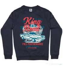 Bluza ADLER barbat King Of The Road Denim inchis