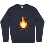 Bluza ADLER barbat Skullfire Denim inchis