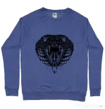Bluza ADLER barbat Viper Albastru melanj