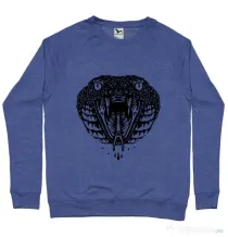 Bluza ADLER barbat Viper Albastru melanj
