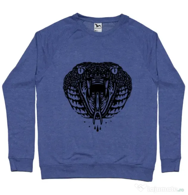 Bluza ADLER barbat Viper Albastru melanj