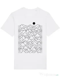 Tricou STANLEY STELLA barbat Mountains Alb