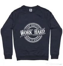 Bluza ADLER barbat Work Hard Denim inchis
