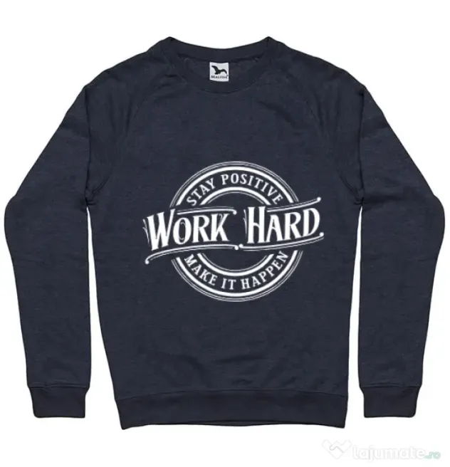 Bluza ADLER barbat Work Hard Denim inchis