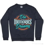 Bluza ADLER barbat Die With Memories Not Dreams Denim inchis