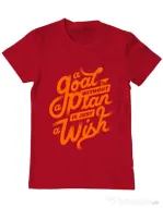 Tricou ADLER barbat A Goal Without a Plan is Just a Wish Rosu