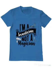 Tricou ADLER barbat Beautician Albastru azuriu