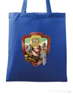 Sacosa din panza The Barbarian Albastru regal