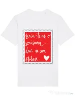 Tricou STANLEY STELLA barbat Nu am stilou Alb