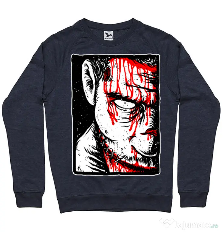 Bluza ADLER barbat Zomblood Denim inchis