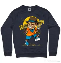 Bluza ADLER barbat The nightmare Denim inchis