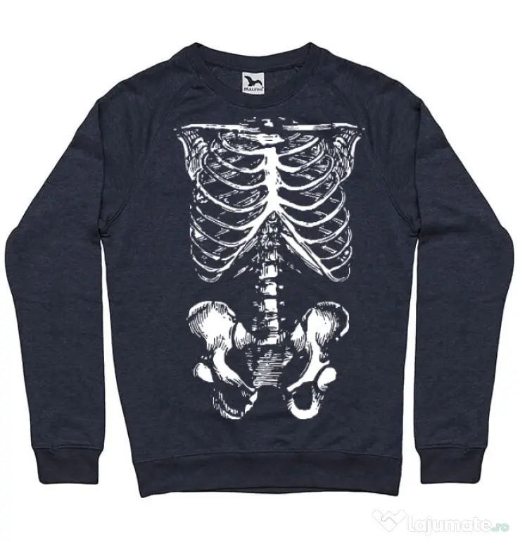 Bluza ADLER barbat Ribcage Denim inchis