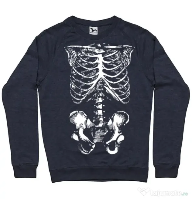 Bluza ADLER barbat Ribcage Denim inchis