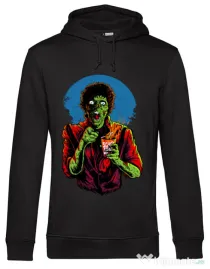 Hoodie barbat cu gluga I want you to dance Negru