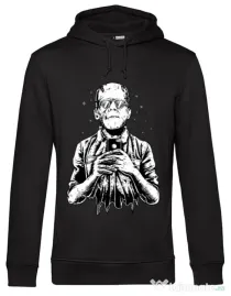 Hoodie barbat cu gluga Franselfiestein Negru
