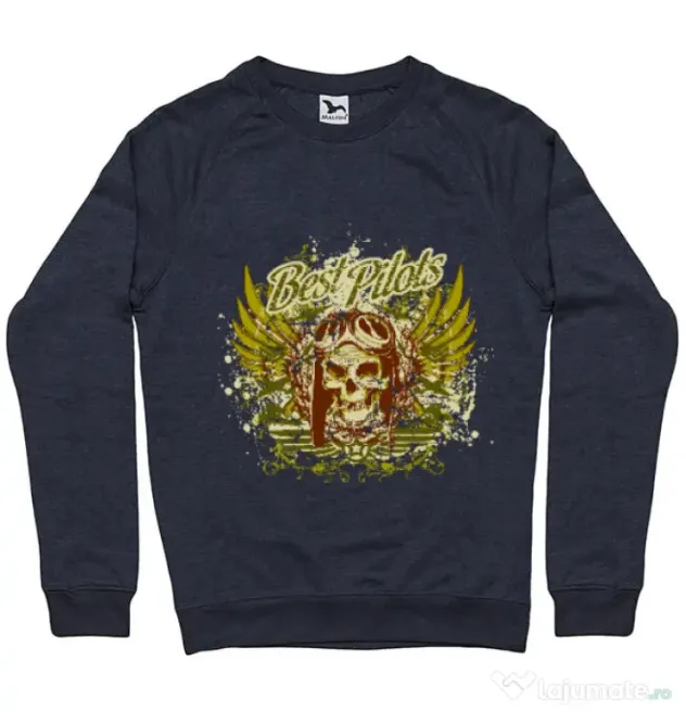 Bluza ADLER barbat Best pilots Denim inchis